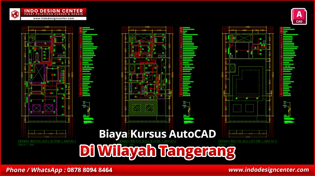 Biaya Kursus AutoCAD MEP Engineering di Tangerang