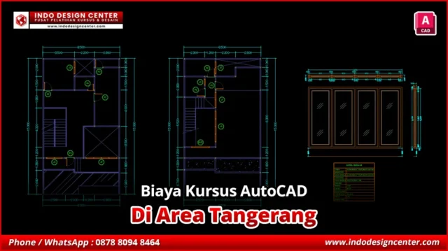 Biaya Kursus AutoCAD Murah & Berpengalaman di Tangerang