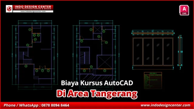 Biaya Kursus AutoCAD Murah & Profesional di Tangerang