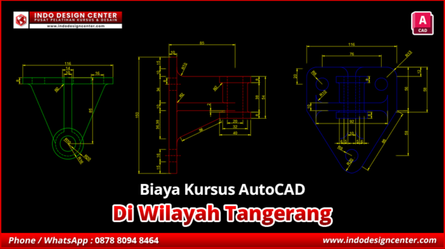 Biaya Kursus AutoCAD Teknik Mesin di Tangerang